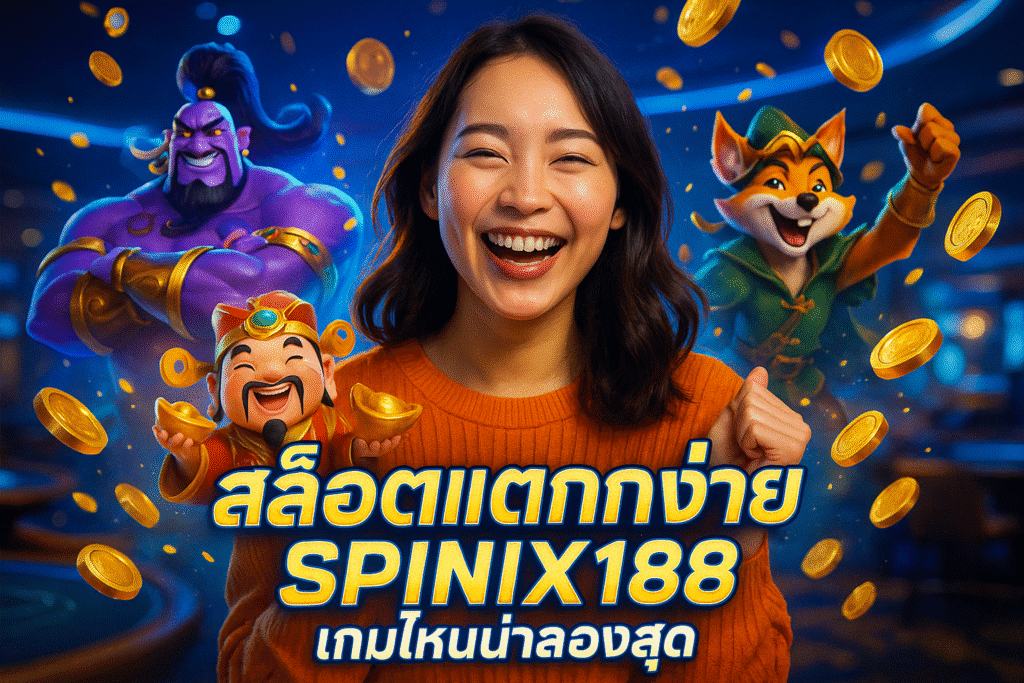 สล็อตแตกง่าย SPINIX188 เกมไหนน่าลองสุด