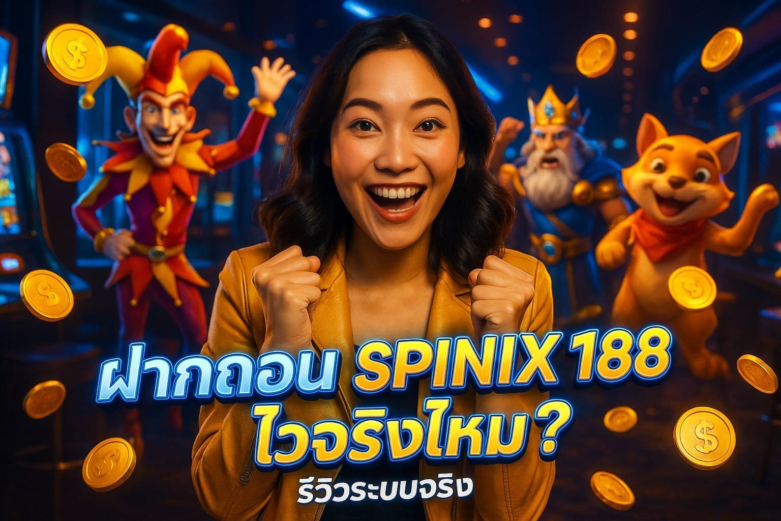 ฝากถอน SPINIX188 ไวจริงไหม? รีวิวระบบจริง