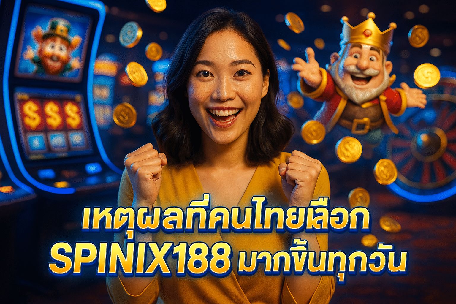 เหตุผลที่คนไทยเลือก SPINIX188 มากขึ้นทุกวัน