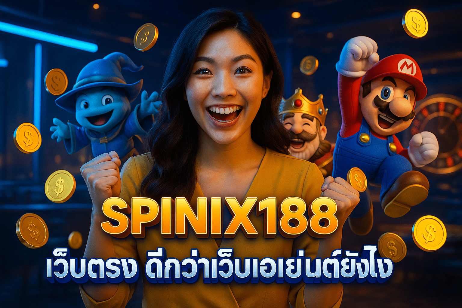 SPINIX188 เว็บตรง ดีกว่าเว็บเอเย่นต์ยังไง